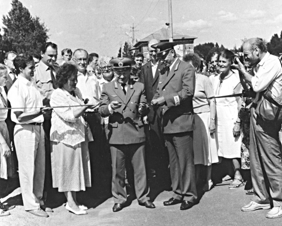 Открытие площадки в Шушарах в 1991 г.